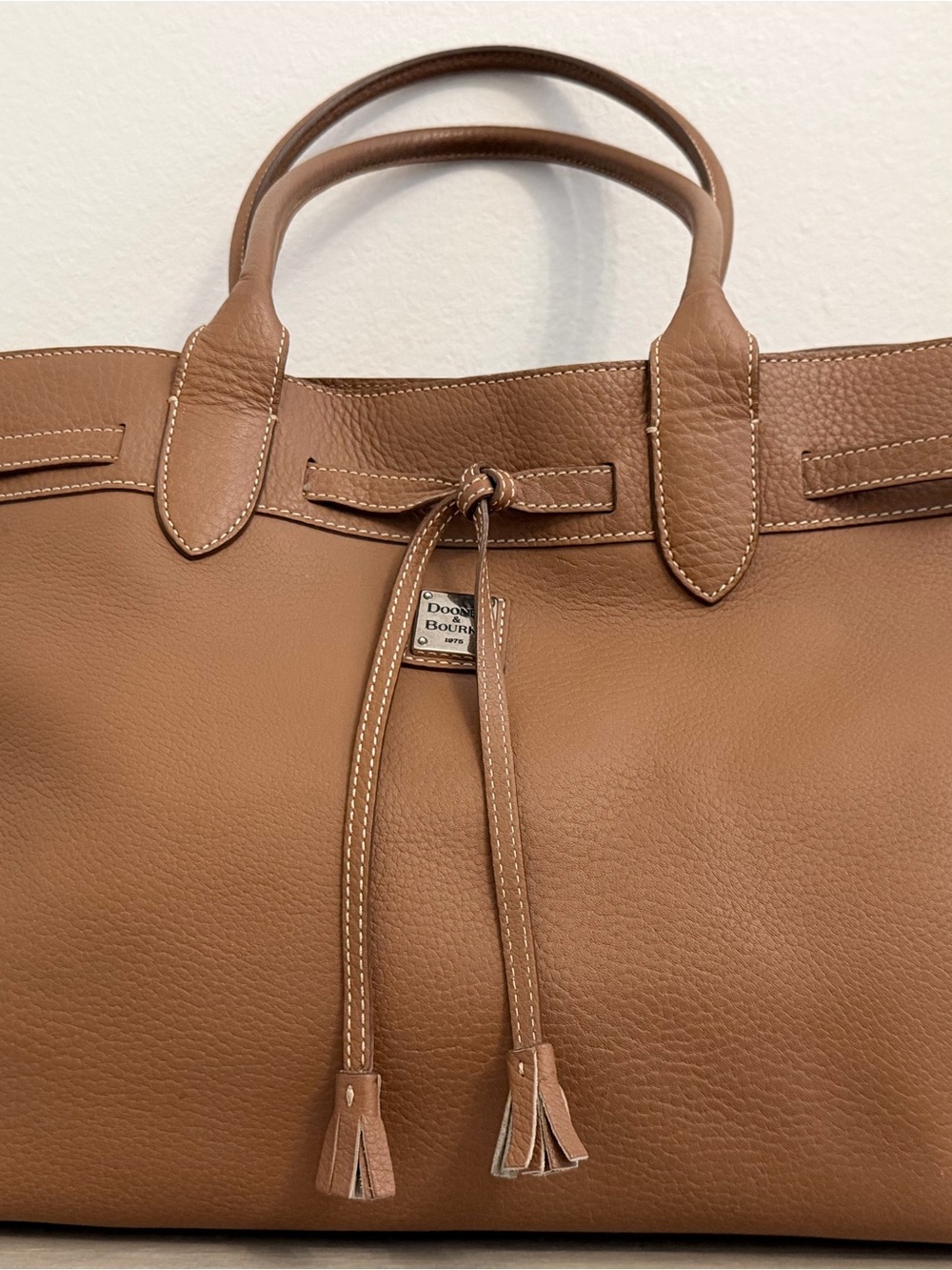 Dooney & Bourke Tan Leather Tote